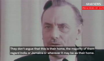 Enoch Powell on what children of immigrants should call 'home'