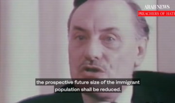 Enoch Powell on the size of population of immigrants